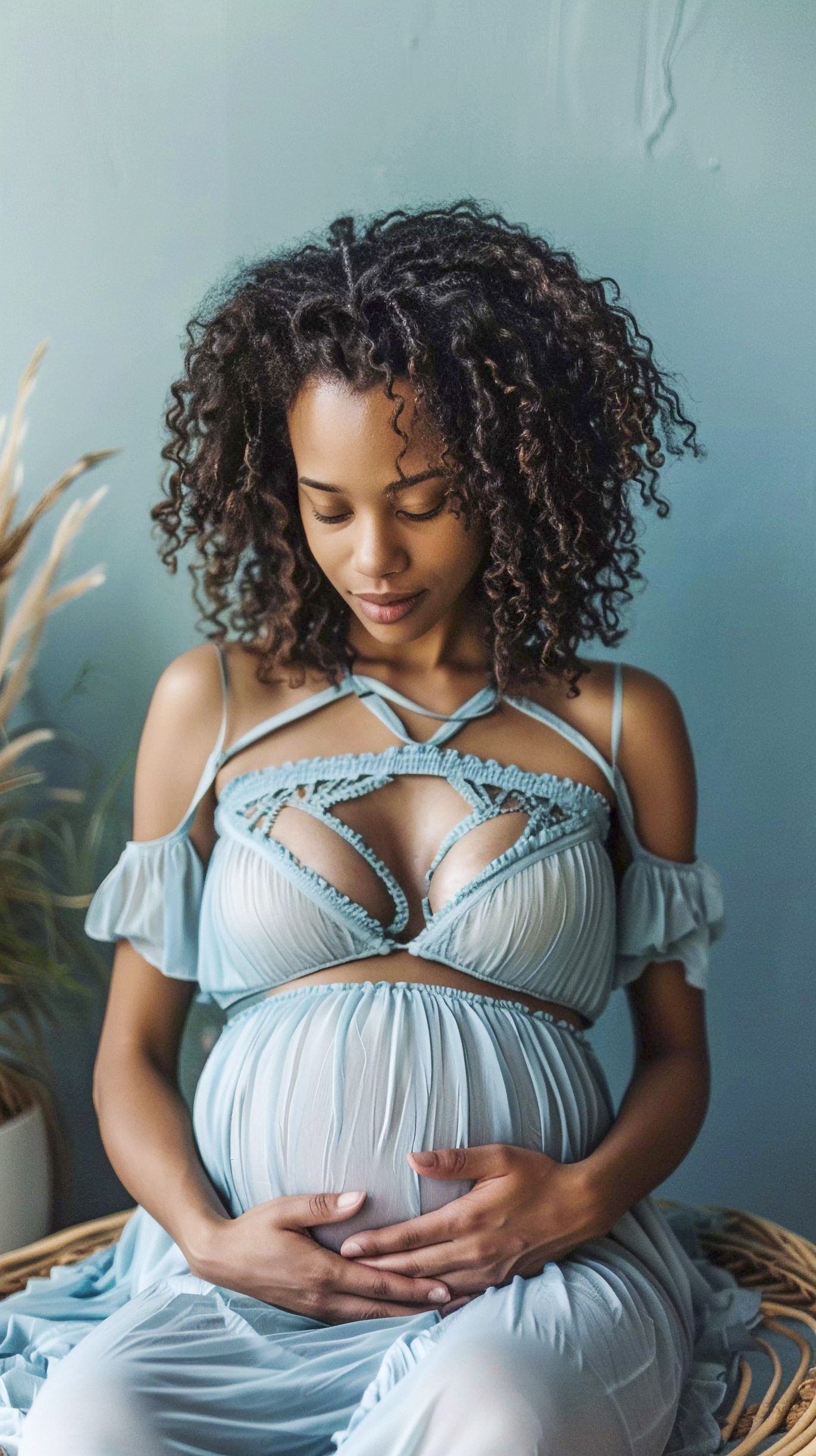 black-pregnant-woman-posing